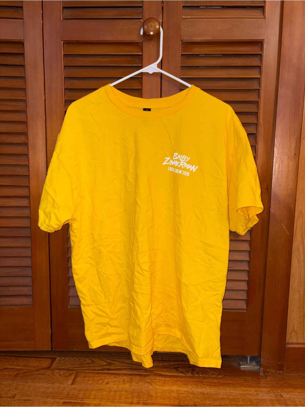 Bailey Zimmerman 2026 Local Crew tee